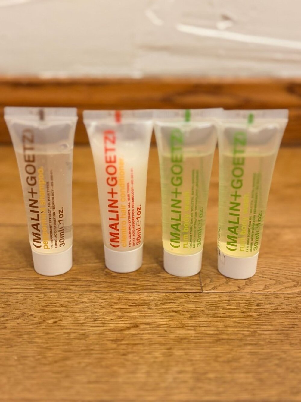 Malin+Goetz Hair & Body Travel Set - 4 Pieces
